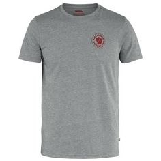 FJÄLLRÄVEN 1960 Logo T-Shirt Herren grey melange