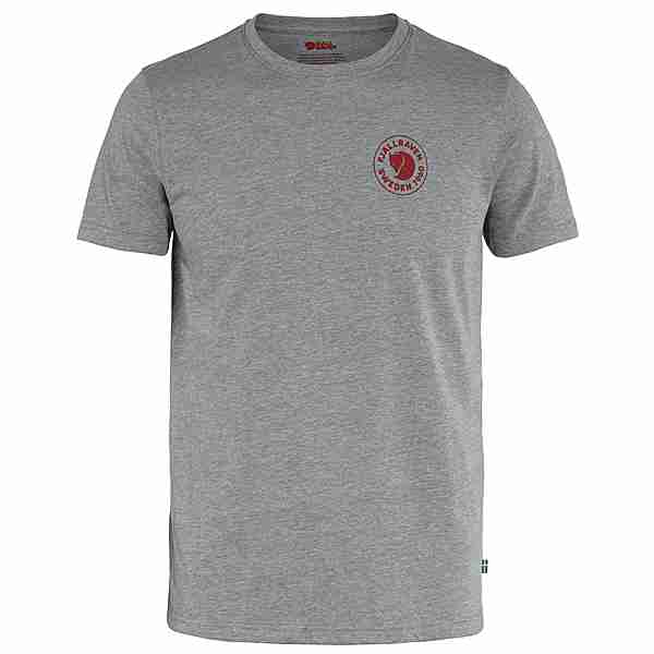 FJÄLLRÄVEN 1960 Logo T-Shirt Herren grey melange