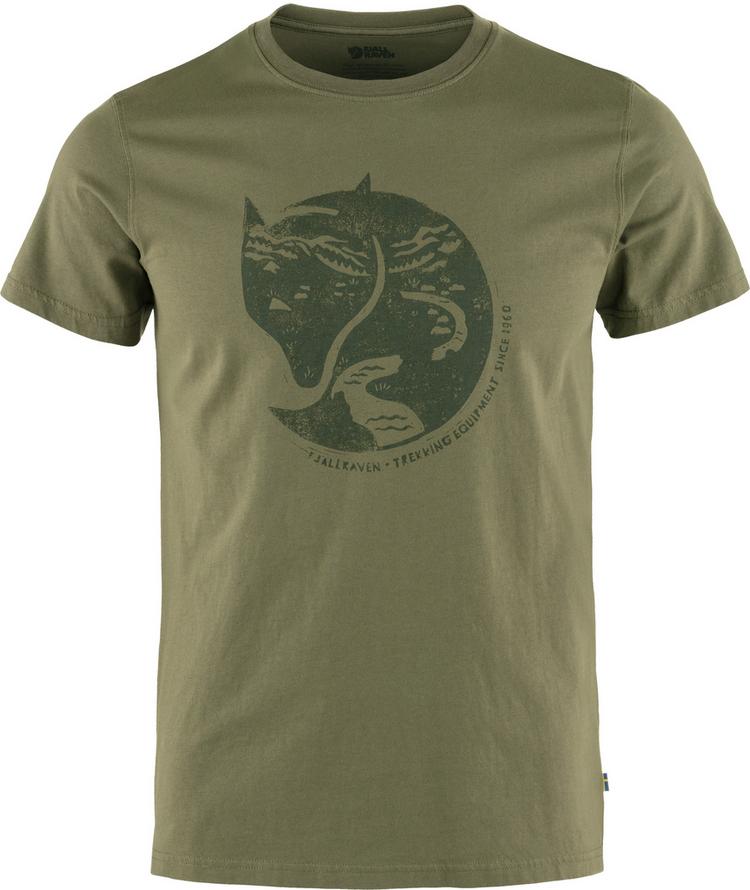 FJ&Auml;LLR&Auml;VEN FJ&Auml;LLR&Auml;VEN Arctic Fox T-Shirt Herren - laurel green - 0 | SportScheck