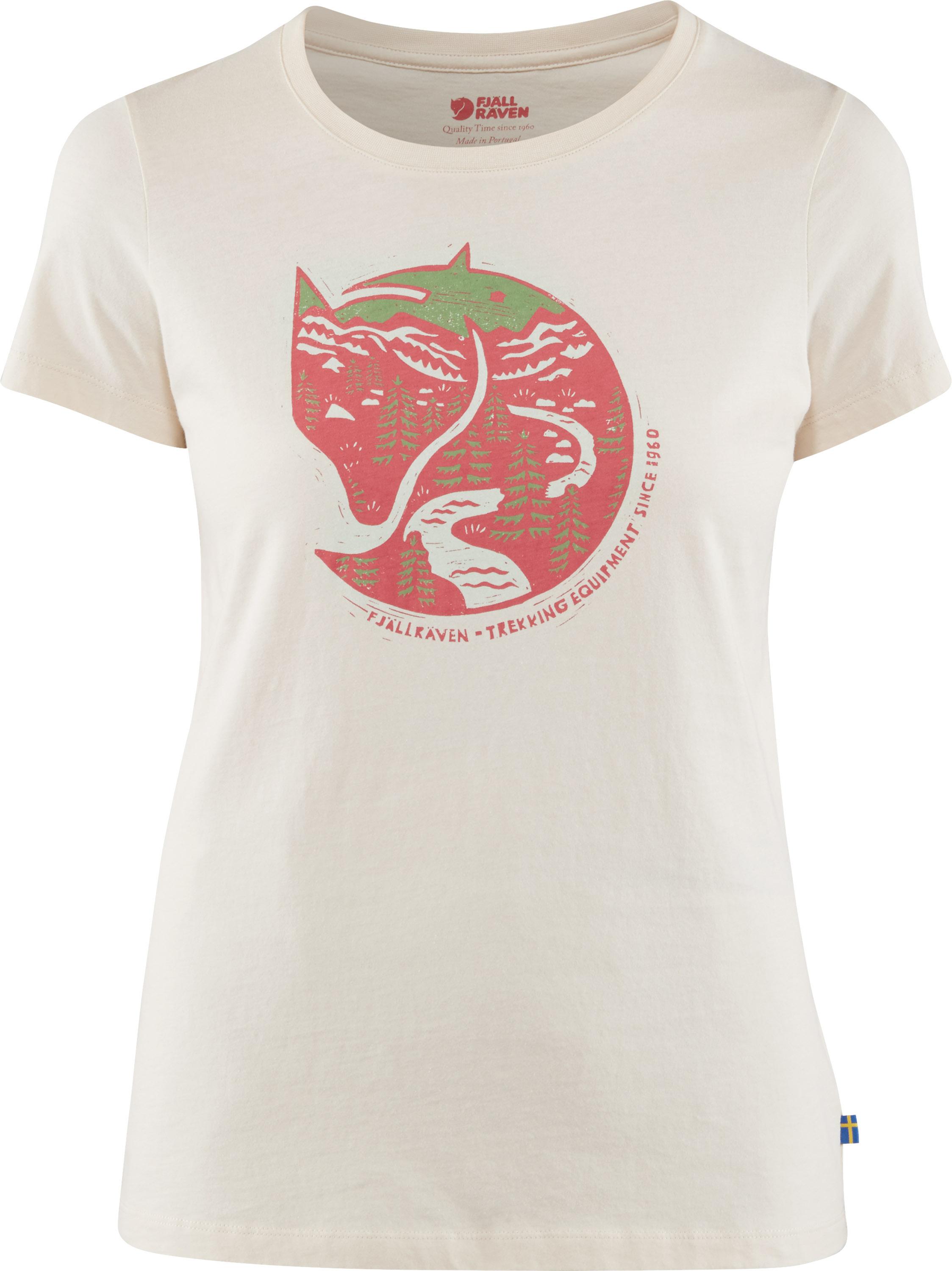 FJÄLLRÄVEN Arctic Fox Print T-Shirt Damen