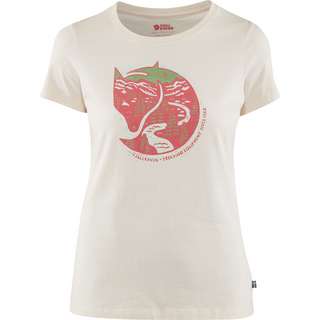 FJÄLLRÄVEN Arctic Fox Print T-Shirt Damen chalk white