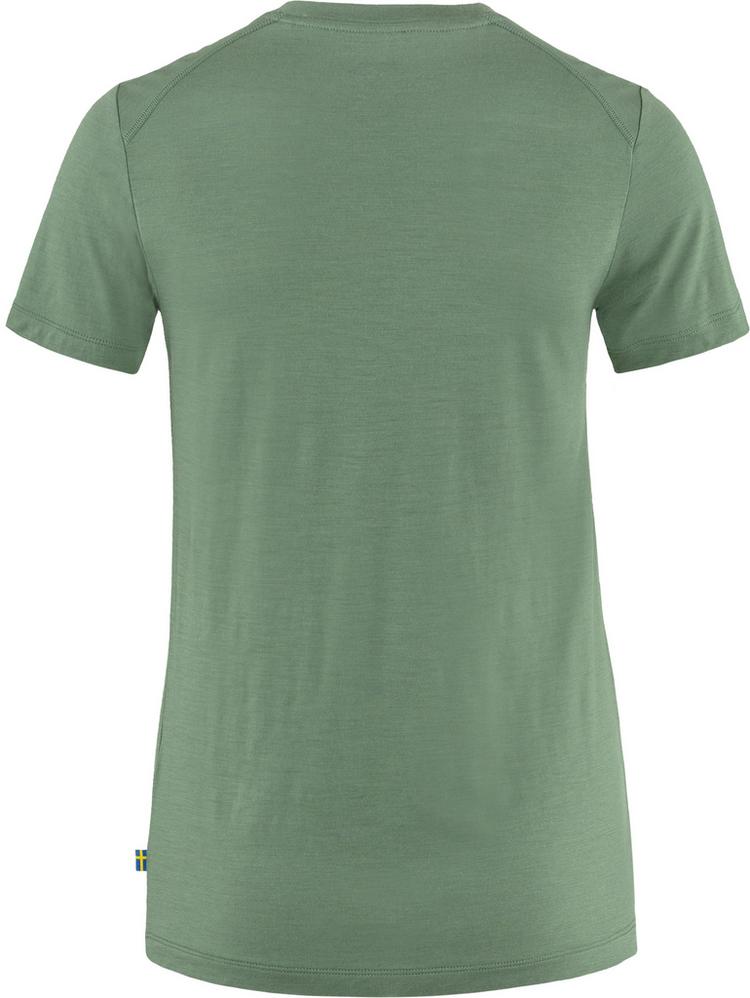 FJ&Auml;LLR&Auml;VEN FJ&Auml;LLR&Auml;VEN Abisko Funktionsshirt Damen - patina green - 0 | SportScheck