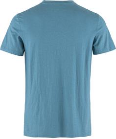 Rückansicht von FJÄLLRÄVEN Hemp T-Shirt Herren dawn blue