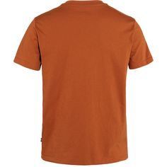 Rückansicht von FJÄLLRÄVEN Logo T-Shirt Damen terracotta brown