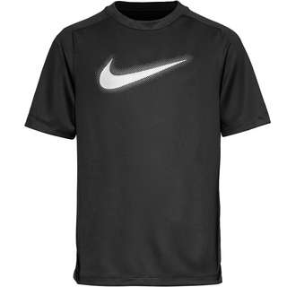 Nike Dri-FIT Multi Funktionsshirt Kinder black-white