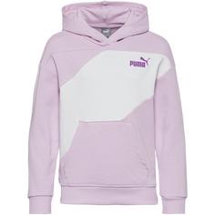 PUMA POWER COLORBLOCK Hoodie Kinder grape mist