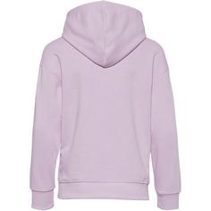 Rückansicht von PUMA POWER COLORBLOCK Hoodie Kinder grape mist