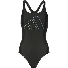 adidas Big Bars Schwimmanzug Damen black