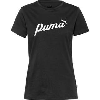 PUMA Blossom Script T-Shirt Damen puma black