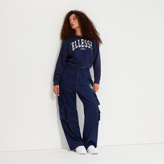 Rückansicht von Ellesse Rosarian Hoodie Damen navy