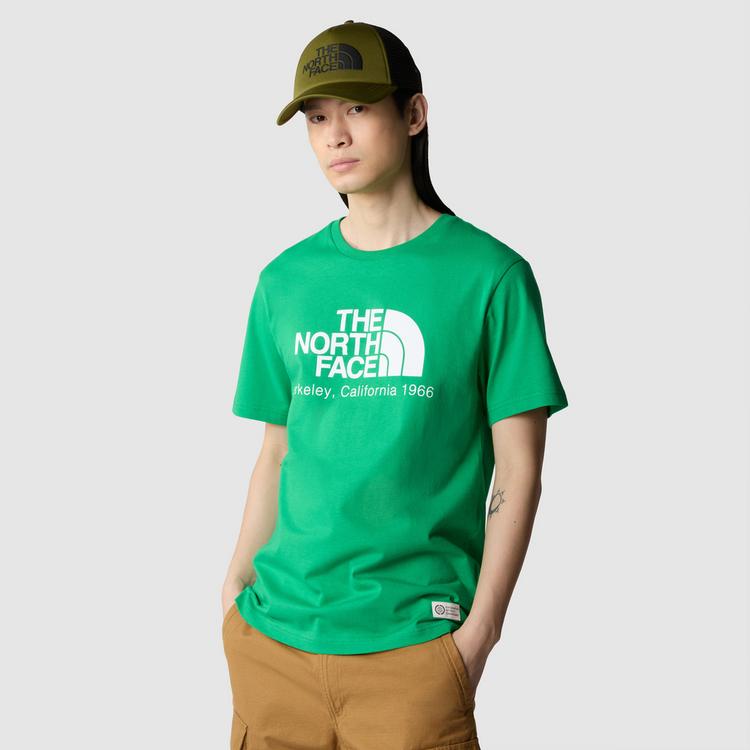 The North Face The North Face Berkeley California T-Shirt Herren - optic emerald - 0 | SportScheck