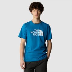 Rückansicht von The North Face EASY T-Shirt Herren adriatic blue