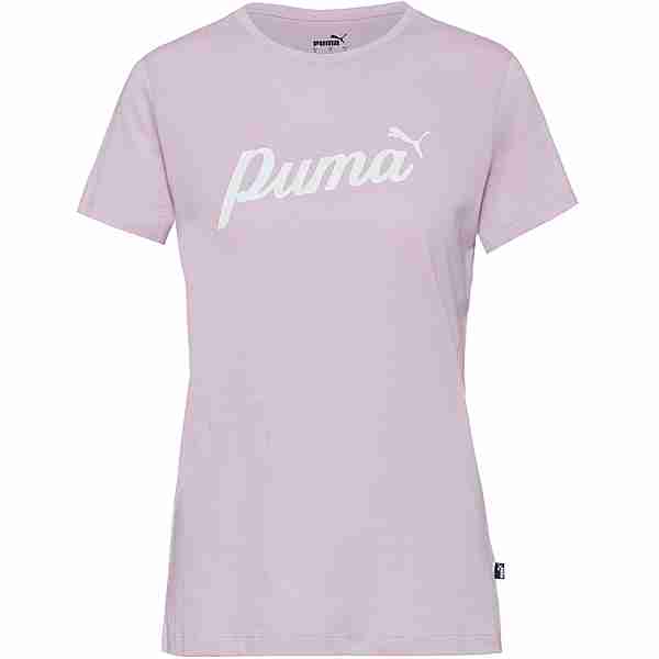 PUMA Blossom Script T-Shirt Damen grape mist