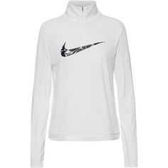 Nike SWSH HBR DF Funktionsshirt Damen white-black