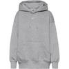 Nike Phoenix Hoodie Damen - dk grey heather-sail