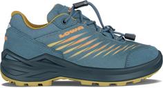 Lowa GTX ZIRROX II GTX Multifunktionsschuhe Kinder petrol-senf