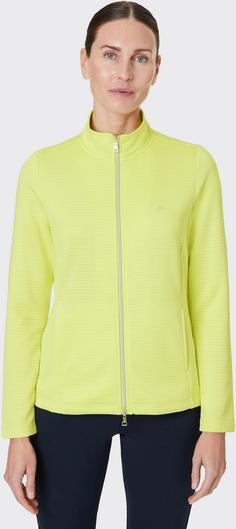 Rückansicht von JOY sportswear PEGGY Trainingsjacke Damen pale lemon mel.
