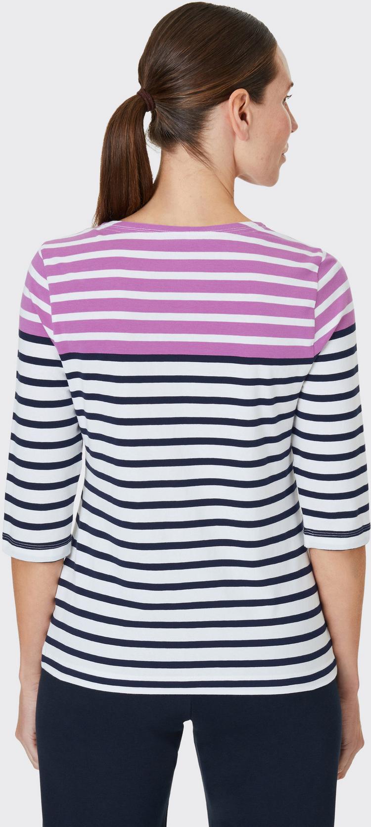 JOY sportswear JOY sportswear CELIA T-Shirt Damen - purple haze stripes - 1 | SportScheck