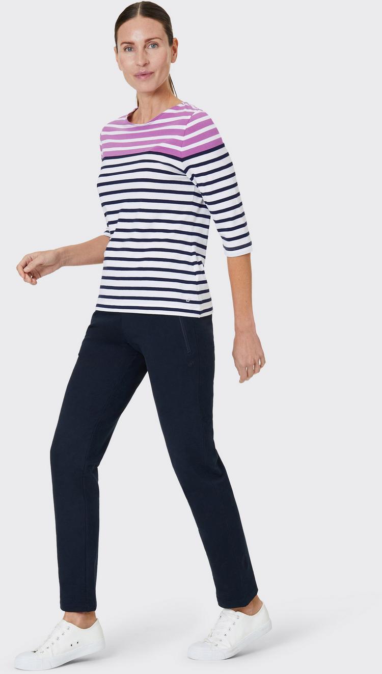 JOY sportswear JOY sportswear CELIA T-Shirt Damen - purple haze stripes - 2 | SportScheck