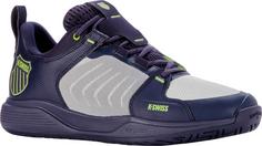 K-Swiss ULTRASHOT TEAM Tennisschuhe Herren peacoat-gray violet-lime green