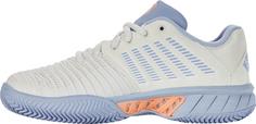 Rückansicht von K-Swiss EXPRESS LIGHT 3 HB Tennisschuhe Damen star white-heather-peach fuzz