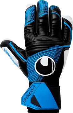 Uhlsport UHLSPORT SOFT HN COMP Torwarthandschuhe black-fluo blue-white