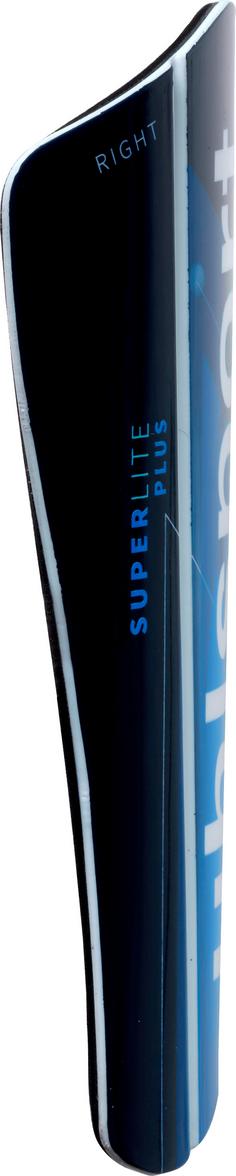 Rückansicht von Uhlsport Super Lite Plus Schienbeinschoner navy-fluo blue-white