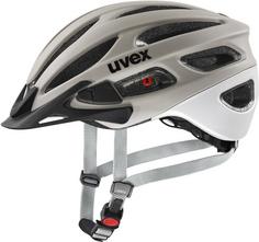 Uvex true cc Fahrradhelm oak brown-silver matt