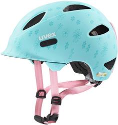 Uvex oyo style Fahrradhelm Kinder flowers cyan matt