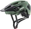 Uvex react MIPS Helm - moss green-black matt