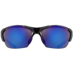 Rückansicht von Uvex blaze III set Sonnenbrille black blue