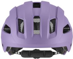 Rückansicht von Uvex CITY STRIDE Fahrradhelm lilac matt