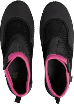 Rückansicht von Arena Wasserschuhe dark grey-pink