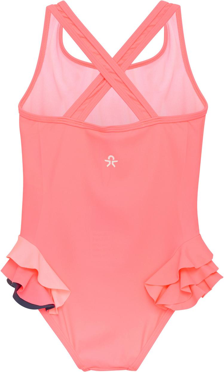 COLORKIDS COLORKIDS Badeanzug M&auml;dchen - neon coral - 0 | SportScheck