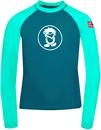 Trollkids Kvalvika Funktionsshirt Kinder - dark mint-petrol