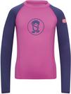 Trollkids Kvalvika Funktionsshirt Kinder - mallow pink-violet blue