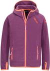Trollkids Sandefjord Fleecejacke M&auml;dchen - mallow pink-papaya
