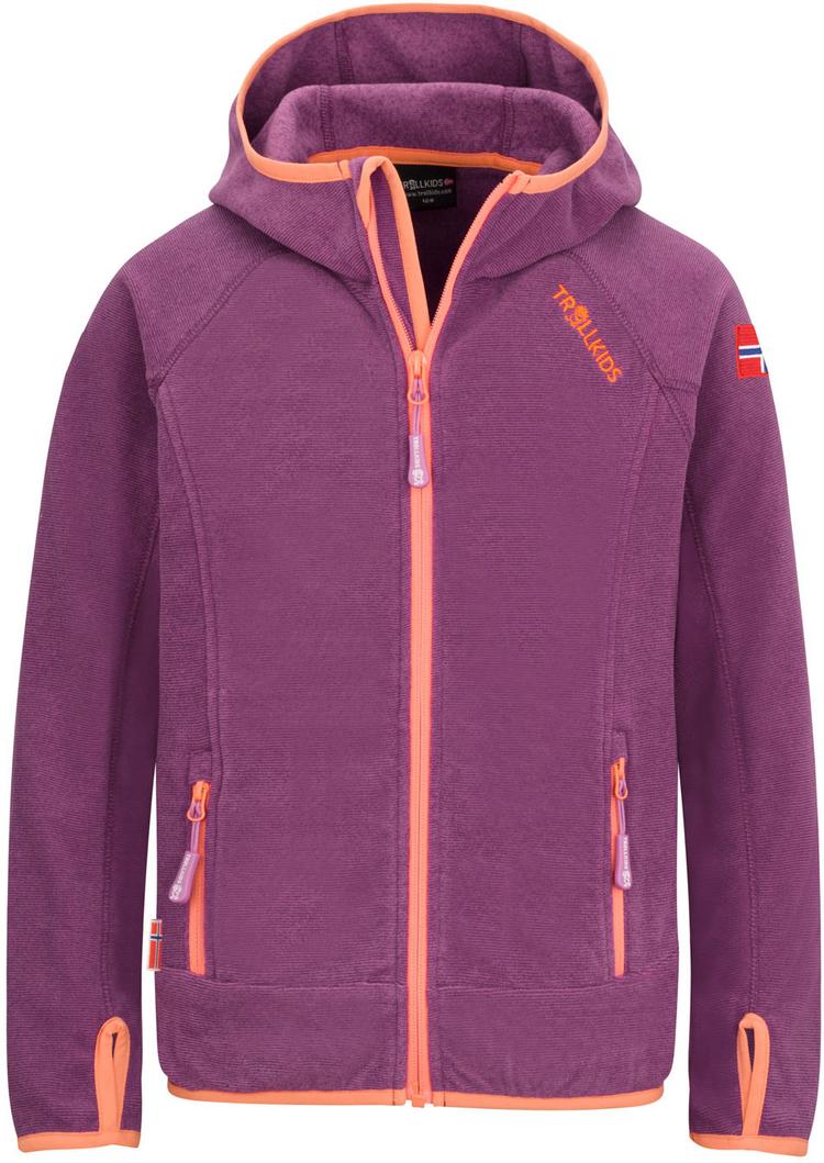 Trollkids Trollkids Sandefjord Fleecejacke M&auml;dchen - mallow pink-papaya - 0 | SportScheck