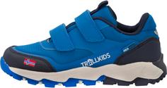 Trollkids PREIKESTOLEN Wanderschuhe Kinder medium blue-navy