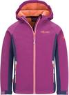 Trollkids Kristiansand Softshelljacke M&auml;dchen - mallow pink-violet blue-papaya