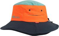 Trollkids Trollfjord Hut Kinder - glow orange-dusky turquoise-dark navy