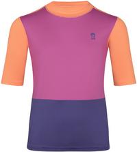 Trollkids Balestrand UV-Shirt Kinder - mallow pink-papaya-violet blue