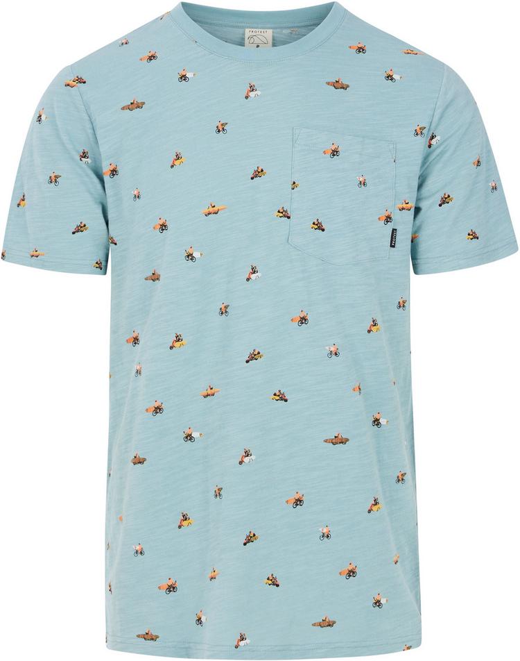 Protest Protest Charel T-Shirt Herren - tourmaline blue - 0 | SportScheck