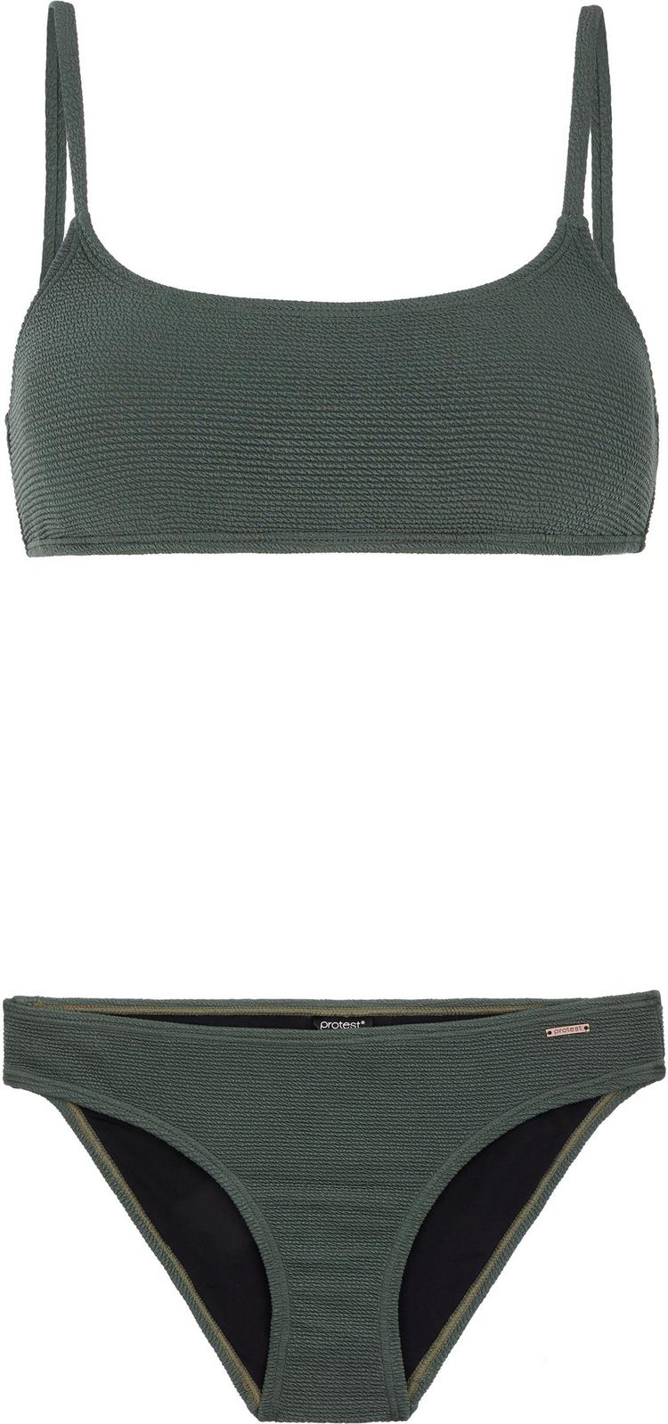 Protest Protest Hizz Bikini Set Damen - huntergreen - 0 | SportScheck