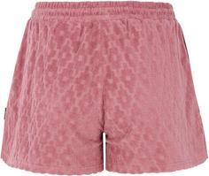 Rückansicht von Protest Kenza Shorts Damen deco pink
