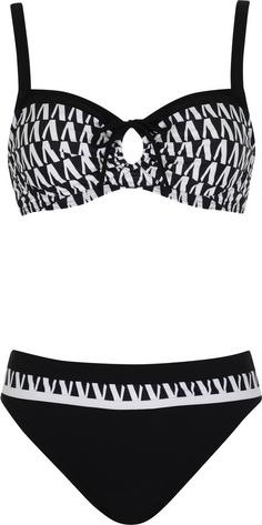 Sunflair Bikini Set Damen schwarz-weiss