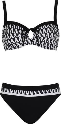 Sunflair Bikini Set Damen schwarz-weiss