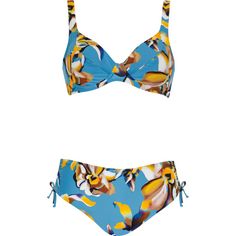 Sunflair Bikini Set Damen hellblau-multicolor