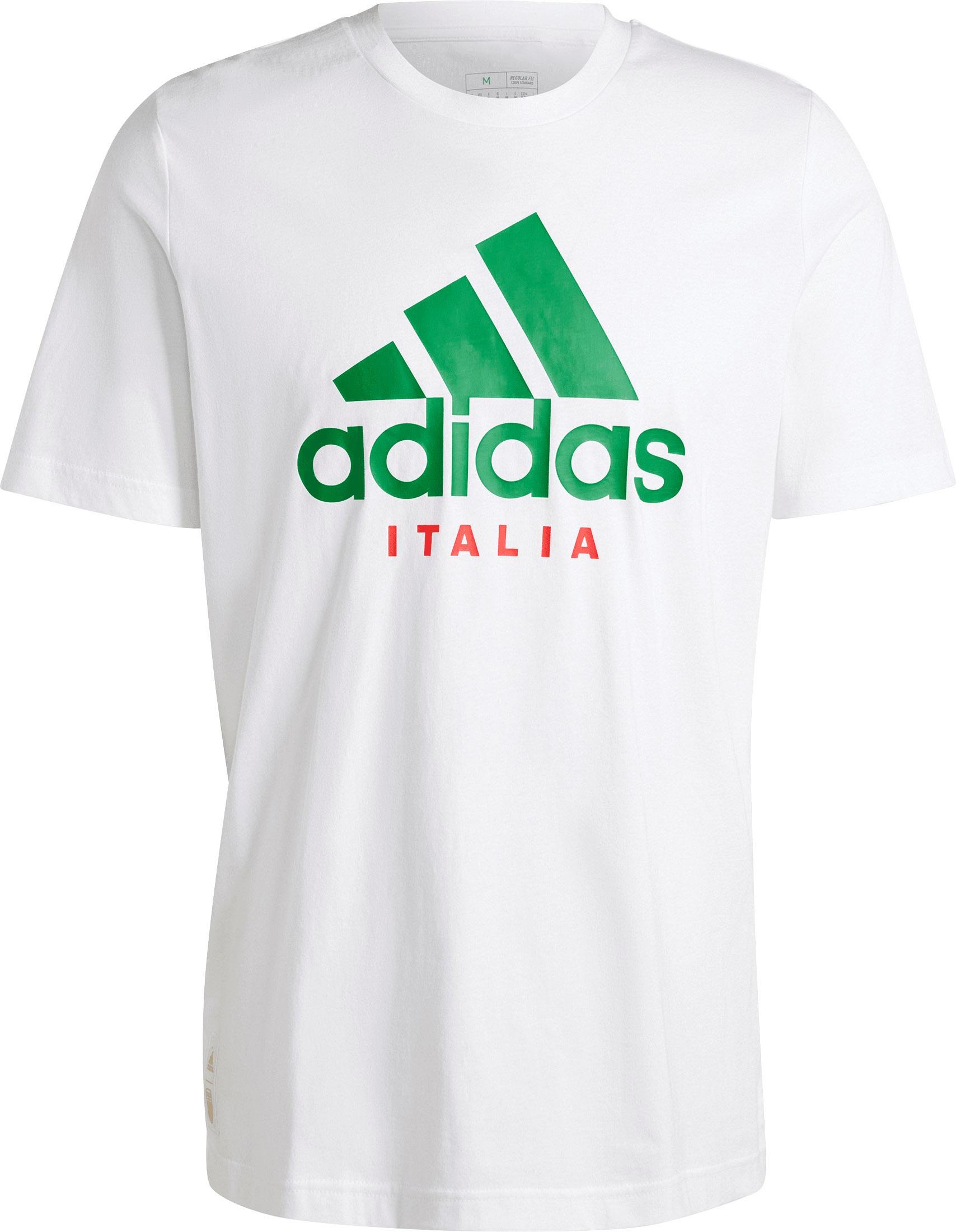 Adidas Italien EM24 T Shirt Herren white im Online Shop von SportScheck kaufen