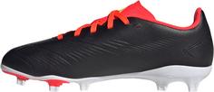 Rückansicht von adidas PREDATOR LEAGUE L FG J Fußballschuhe Kinder core black-ftwr white-solar red